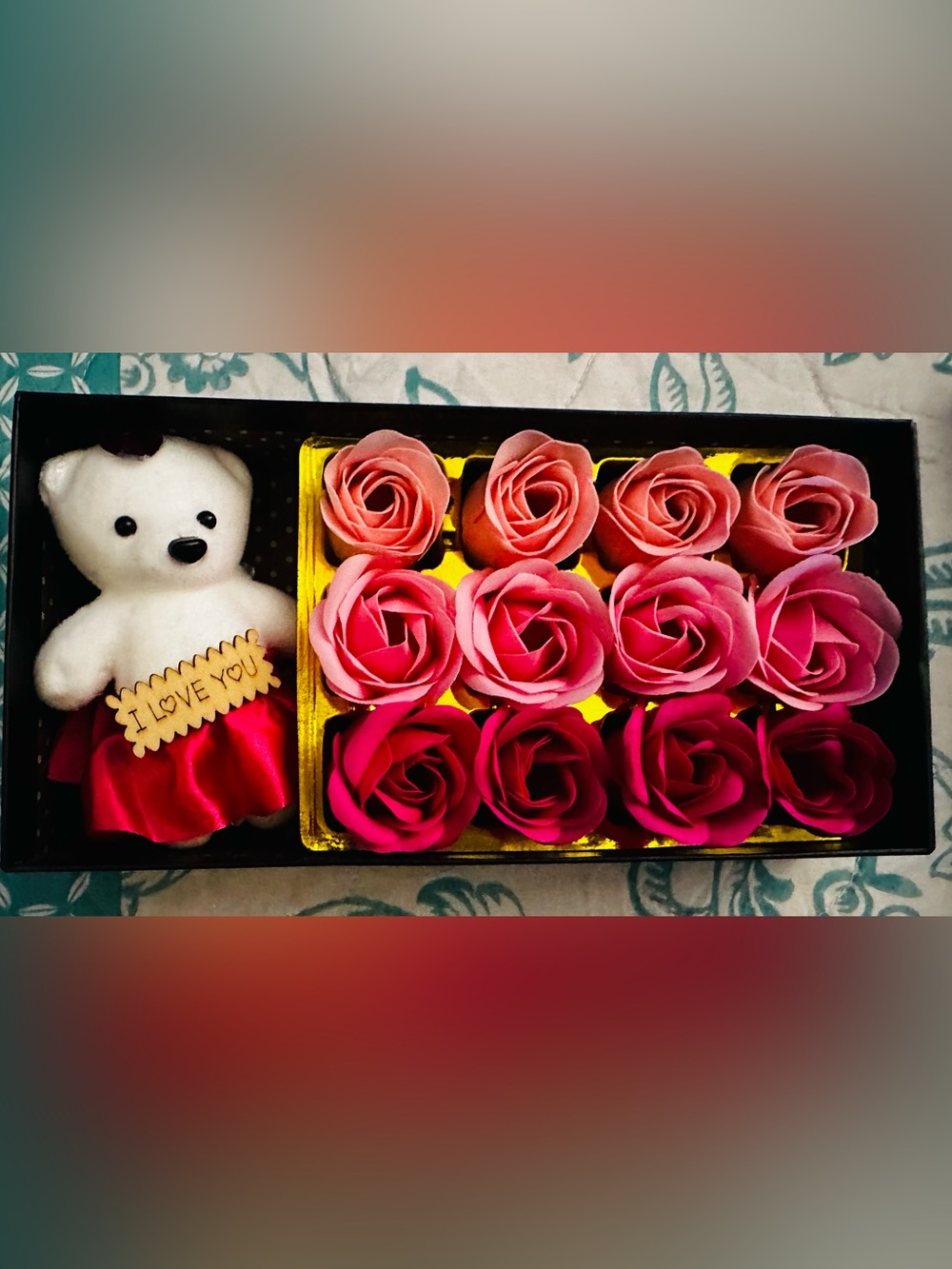 Premium Pink Rose Soap Flowers - Unbranded